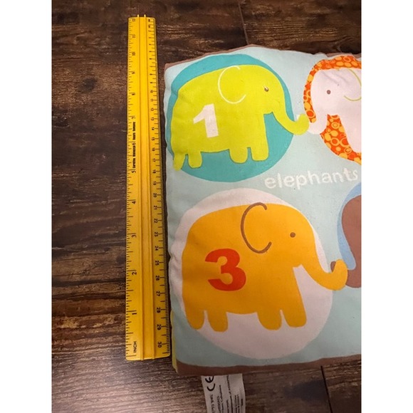 Earlyears Counting Cloth Baby‎ Book with Ring Attachment - Picture 5 of 5
